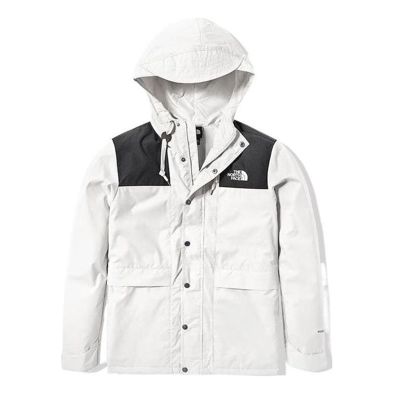 Parkas The North Face Mountain Logo Windbreaker Jacket Vit | NF0A81NO-FN4, 0