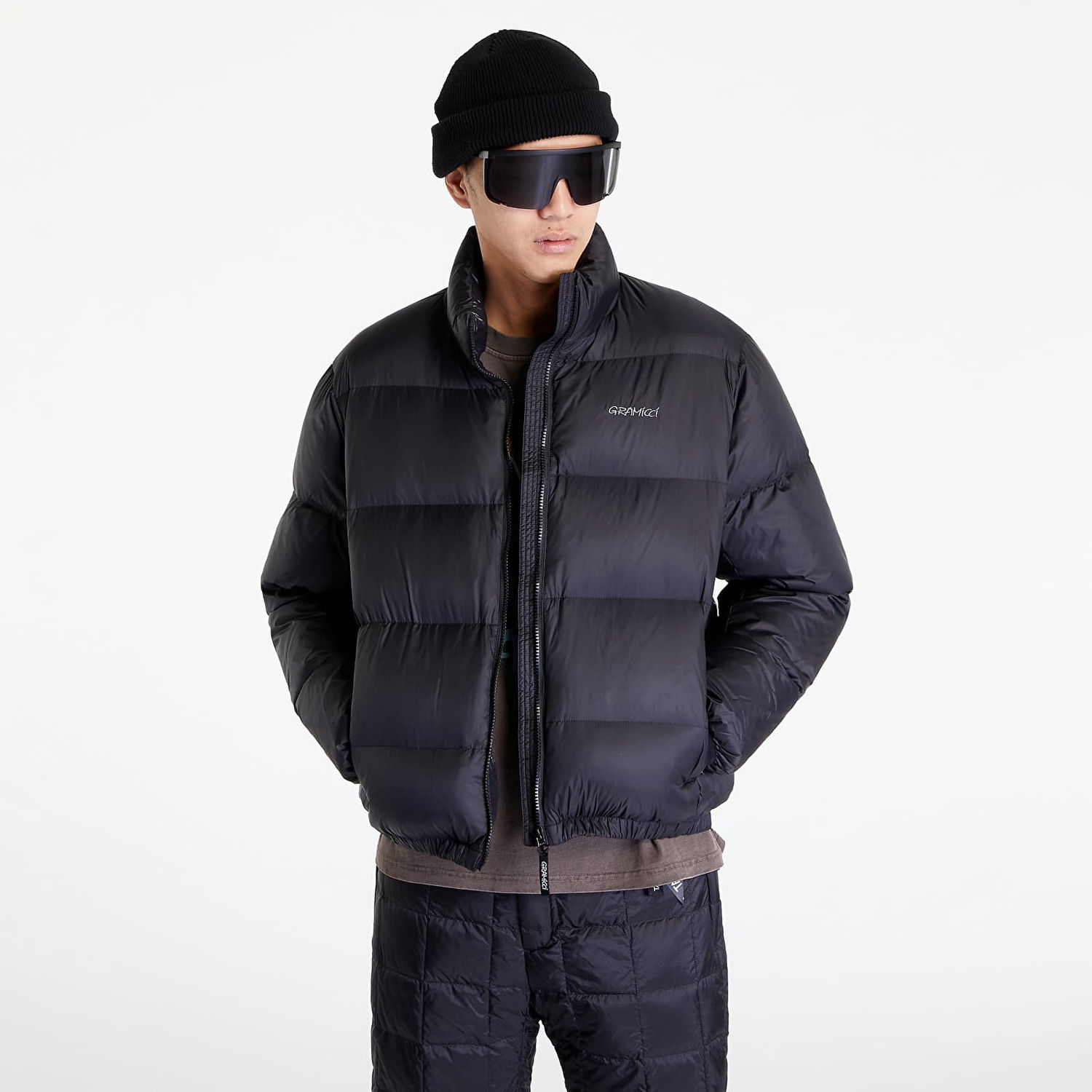 Pufferjacka GRAMICCI Down Puffer Jacket Svart | G2FU-J013 Black, 0