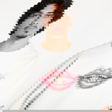 Sweatshirt Footshop FTSHP x Kurňavka Crewneck Sweatshirt Vit | FTSHP_477, 2