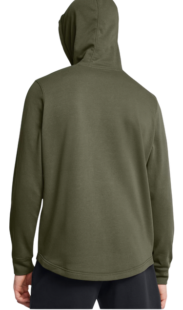 Sweatshirt Under Armour Rival Terry LC HD Hoodie Grön | 1370401-390, 2