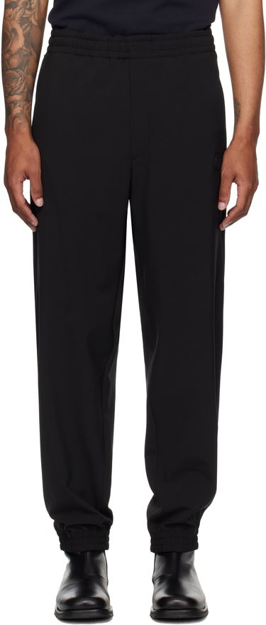 Träningsbyxor Moncler Moncler Logo Jogging Pants Svart | K20912A00012598PM, 0