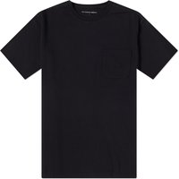 T-shirt Pop Trading Company Pocket Logo T-Shirt Black Svart | POPAW23-02-025, 1