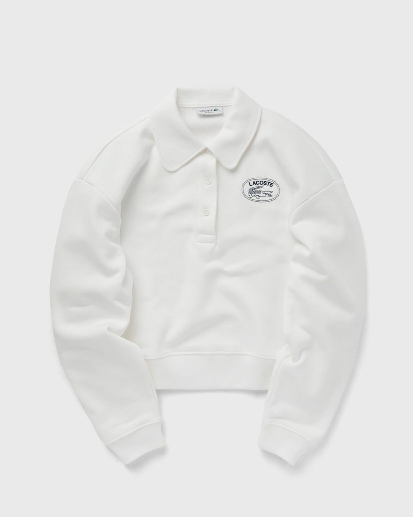 Sweatshirt Lacoste SWEATSHIRTS women Half-Zips white in size:L Vit | SF3469-70V