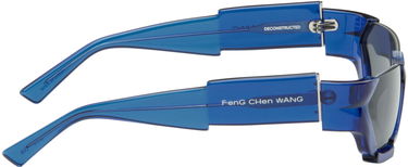 Solglasögon Feng Chen Wang Feng Chen Wang Deconstructed Sunglasses Blå | SSE-WS02-BLC, 1