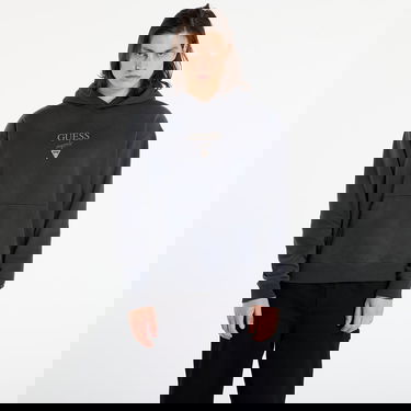 Sweatshirt GUESS Baker Loguess Originals Hoodie Svart | M5BQ42K4110-JTMU, 0