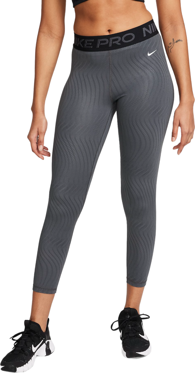 Damasker Nike NP DF MR 7/8 TIGHT AOP Leggings Grå | fn4154-060, 0