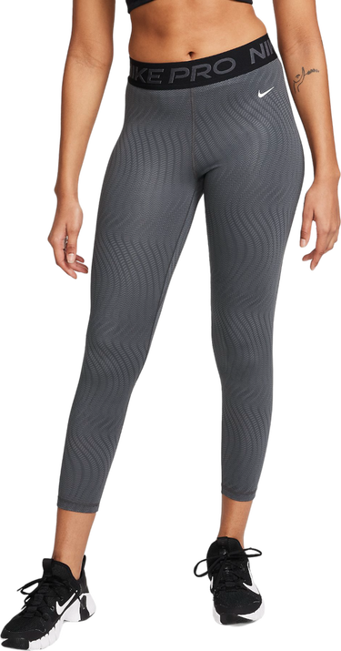 Damasker Nike NP DF MR 7/8 TIGHT AOP Leggings Grå | fn4154-060, 0