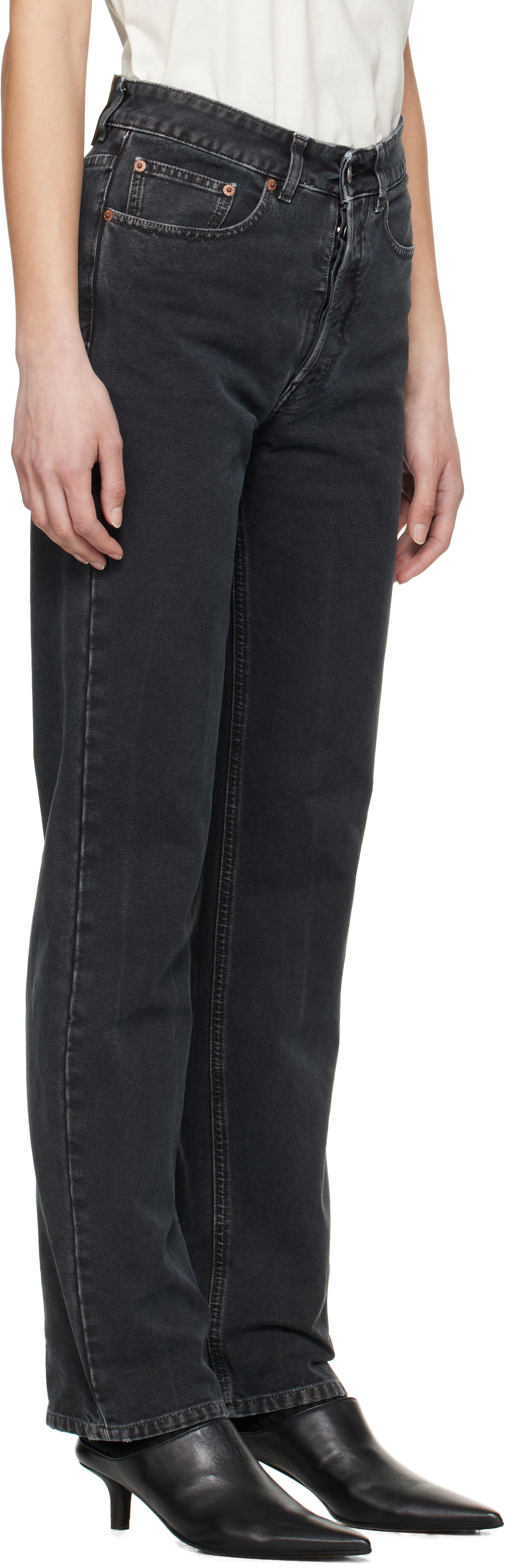 Jeans Maison Margiela MM6 Maison Margiela 5-Pocket Jeans Svart | S52LA0253 M35249, 1