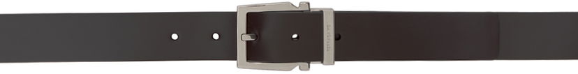 Bälten FERRAGAMO Reversible Gancini Leather Belt Svart | 764808