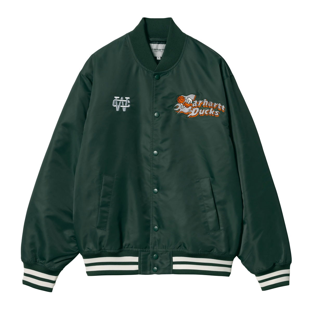 Bomberjacka Carhartt WIP Carhartt WIP Flaming Ducks Bomber Jacket Grön | I034510_9, 0