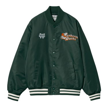 Bomberjacka Carhartt WIP Carhartt WIP Flaming Ducks Bomber Jacket Grön | I034510_9, 0