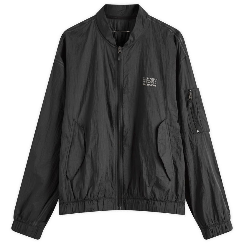 Bomberjacka Maison Margiela MM6 x Salomon Sports Jacket, Size Large Svart | SH0AM0056-M35418-900