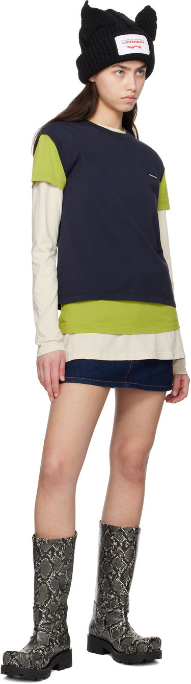 Kjol Charles Jeffrey Loverboy Charles Jeffrey LOVERBOY Denim Miniskirt Blå | 54050201, 3