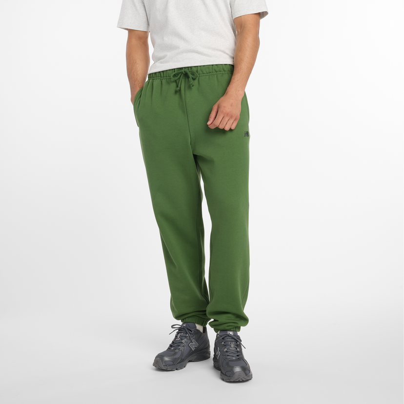 Träningsbyxor New Balance Drawstring Sweatpants Grön | NBMP41508DAE