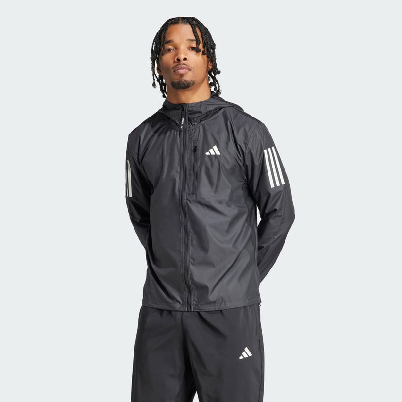 Jacka adidas Performance Own the Run Jacket Grå | IN1483