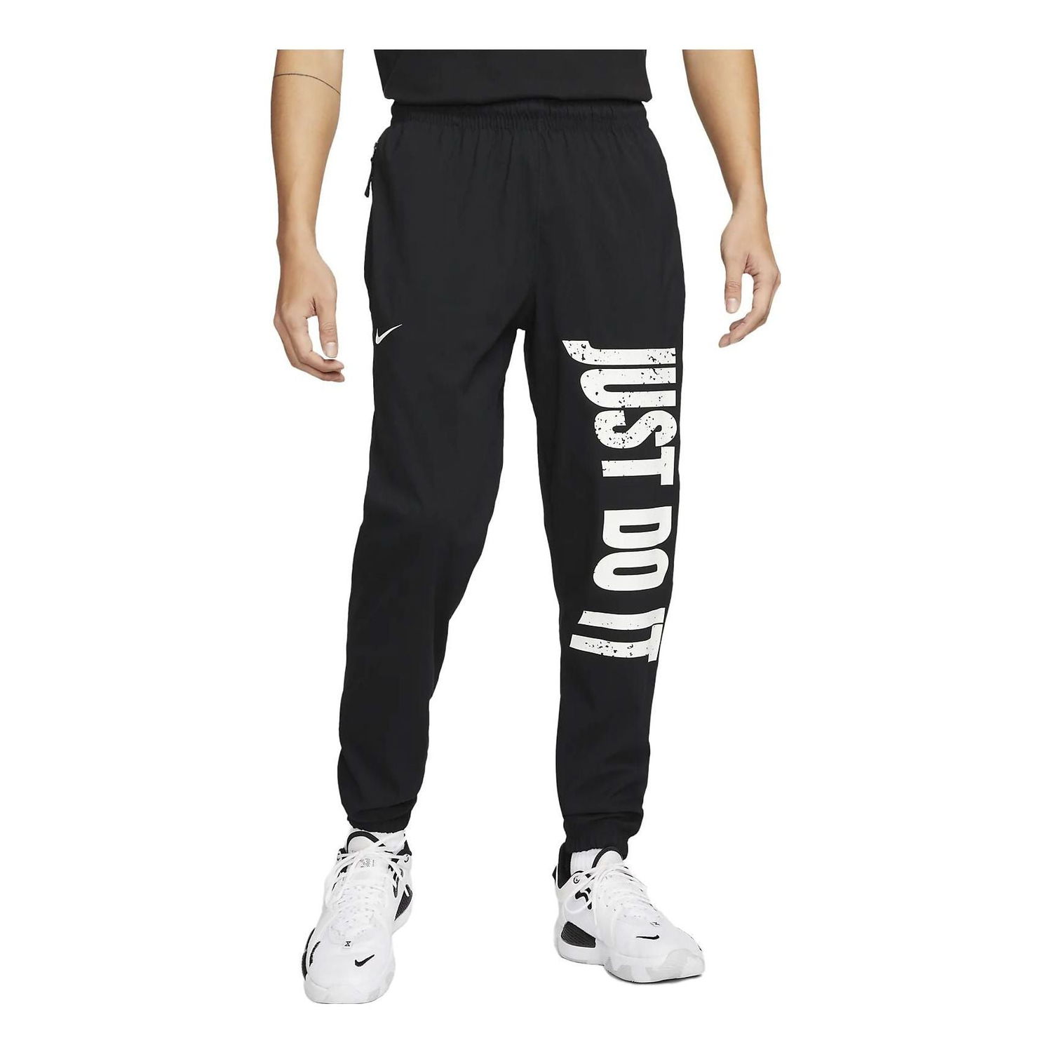 Träningsbyxor Nike Woven Basketball Trousers Svart | DX3566-010, 0