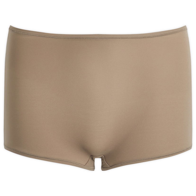 Trosor SKIMS Fits Everybody Boyshort Pant, Size Large Beige | PN-BOY-9331-TRF