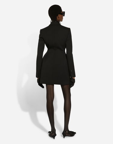 Jacka Dolce & Gabbana Double Breasted Jacket Svart | F27CVTFUBGEN0000, 3