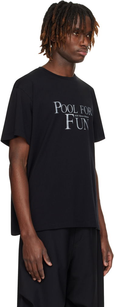 T-shirt Maison Margiela MM6 Maison Margiela 'Pool For Fun' T-Shirt Svart | SH0GC0044 S24312, 1