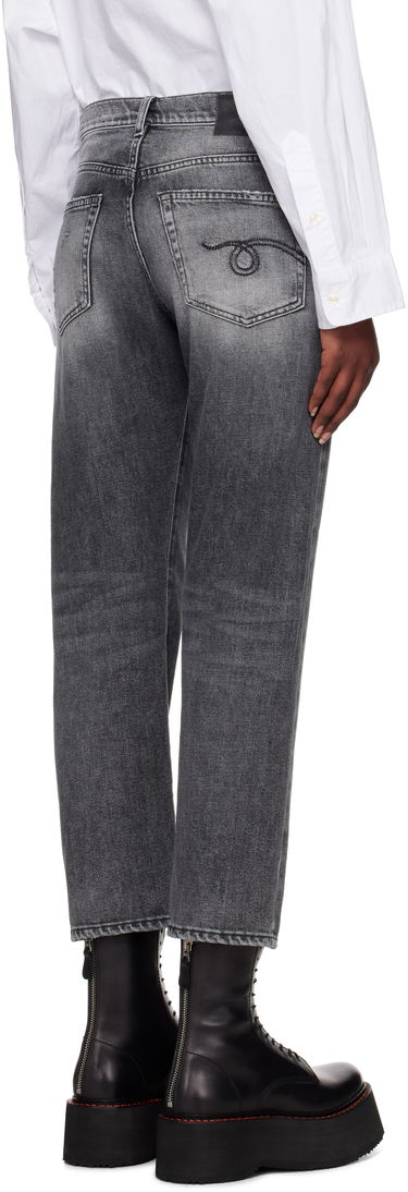 Jeans R13 R13 Straight-Leg Boyfriend Jeans Grå | R13W5083-D137C, 2