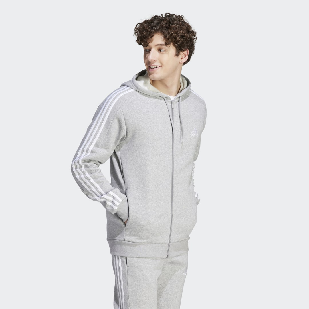 Sweatshirt adidas Originals Essentials Fleece 3 Grå | IJ6479, 1