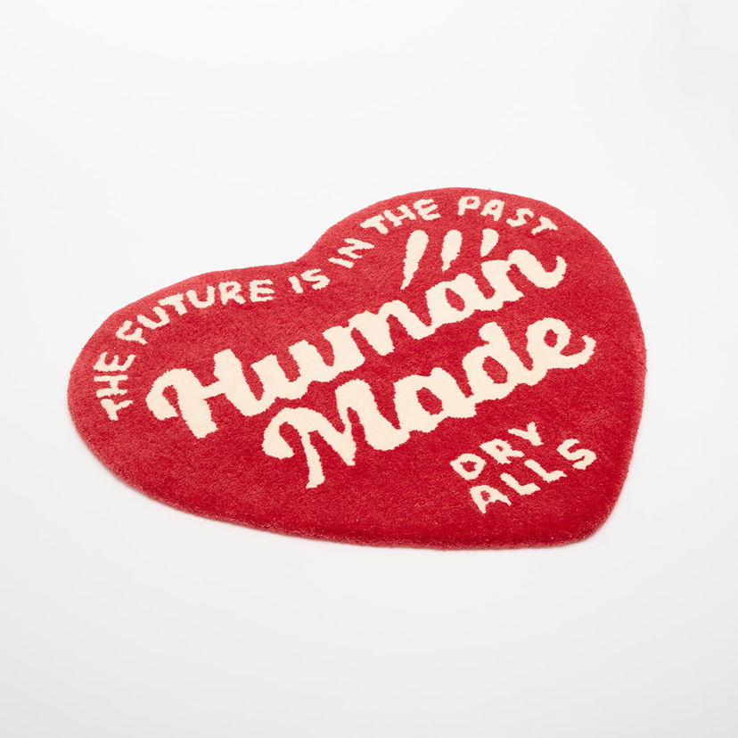 Heminredning Human Made Tufted Heart Rug Röd | HM30GD043RD
