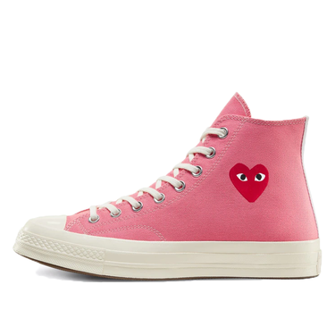 Sneakers och skor Converse Comme des Garçons PLAY x Chuck Taylor All-Star 70s Hi Rosa | 168301C, 3
