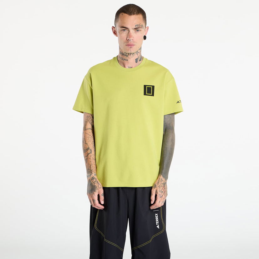 T-shirt adidas Performance Terrex National Geographic Graphic Short Sleeve T-Shirt Grön | KC2351