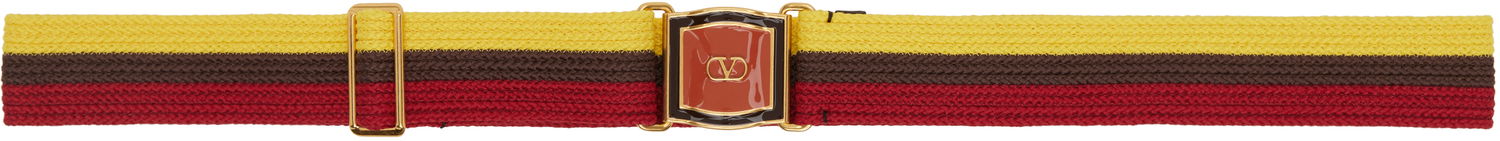Bälten Valentino Valentino Garavani VLogo Signature Ribbon Belt Flerfärgad | 7Y2T0SQ8SHV, 0