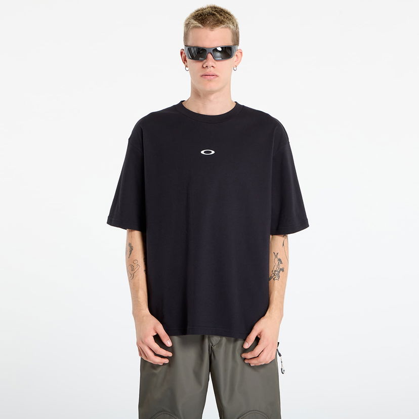T-shirt OAKLEY Enhance QDC Grip 4.0 Short Sleeve T-Shirt Svart | FOA407663-02E