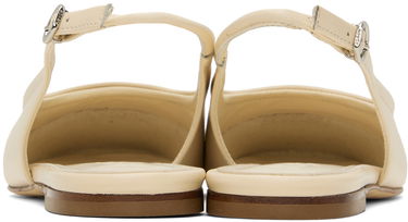 Tillbehör Aeyde Aeyde Dani Slingback Flats Beige | A11-FL-MNLR08FL15-SS24-100-007, 1