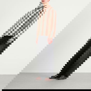 Polotröja Fred Perry x Craig Green Heavy Weight Long Sleeve Striped Polo Shirt Flerfärgad | SM1142-76A, 4