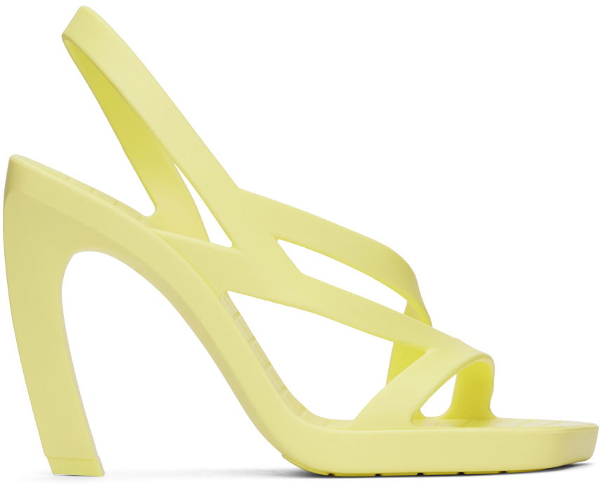 Sneakers och skor Bottega Veneta Jimbo Heeled Sandals "Yellow" Gul | 739786 V2AS0, 0