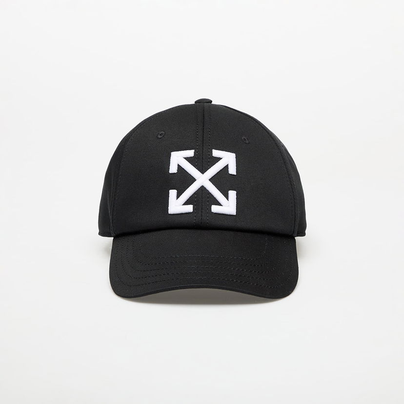Keps Off-White Black Drill Baseball Cap with Arrow Logo Svart | OMLA049C99FAB0021001
