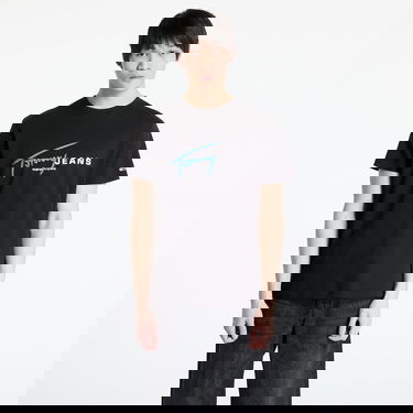 T-shirt Tommy Hilfiger Tommy Jeans Signature Dna Regular Fit Tee Svart | DM0DM20817 BDS, 0