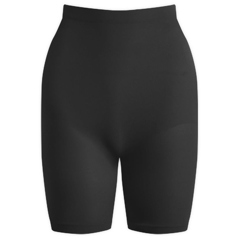 Kropp SKIMS Seamless Sculpt High Waist Above The Knee Short Svart | BO-SHO-3363-ONYX