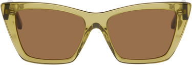 Solglasögon Saint Laurent SL 276 Mica Sunglasses Grön | SL 276 MICA-059, 0