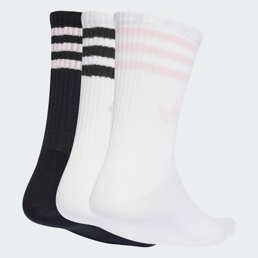 Strumpor adidas Performance 3-Stripes Crew Socks - 3 Pairs Vit | JV7405