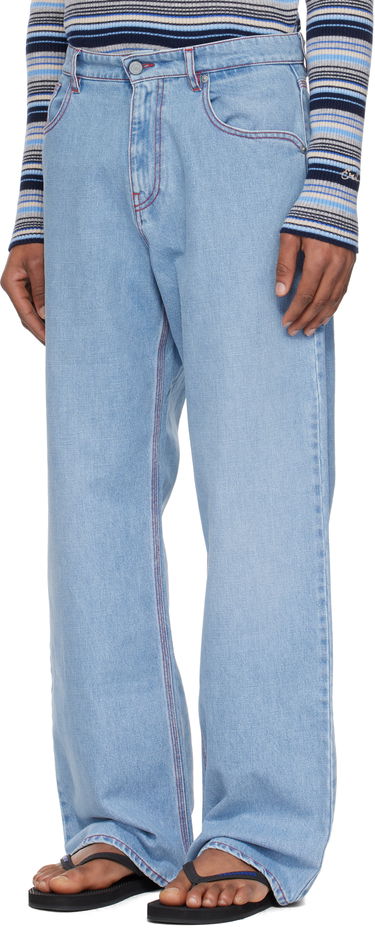 Jeans ERL ERL Straight Venice Jeans Blå | ERL10P012, 3