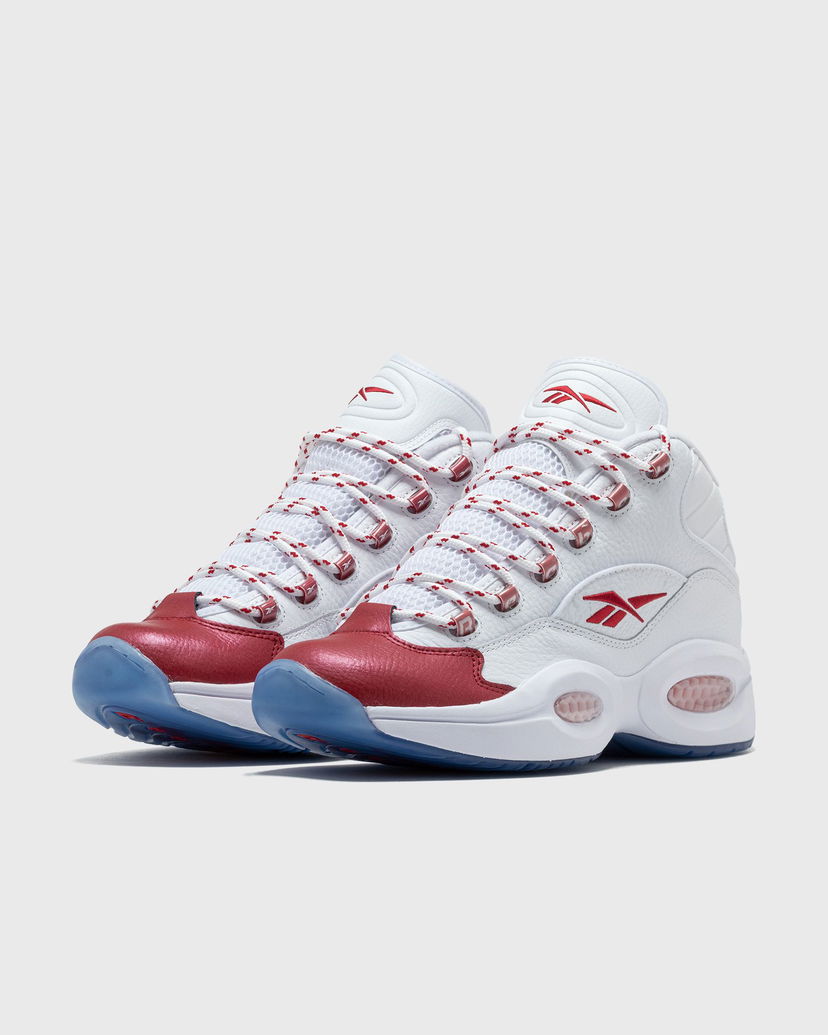 Sneakers och skor Reebok QUESTION MID, white/red Grå | 100074721