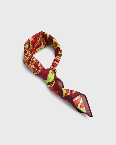 Halsduk Peak Performance Topographic Print Bandana Flerfärgad | G79389070, 1