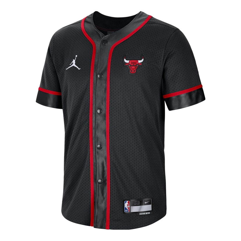 Jersey Jordan Jordan NBA Chicago Bulls Statement Edition Shirt Svart | DR2405-010