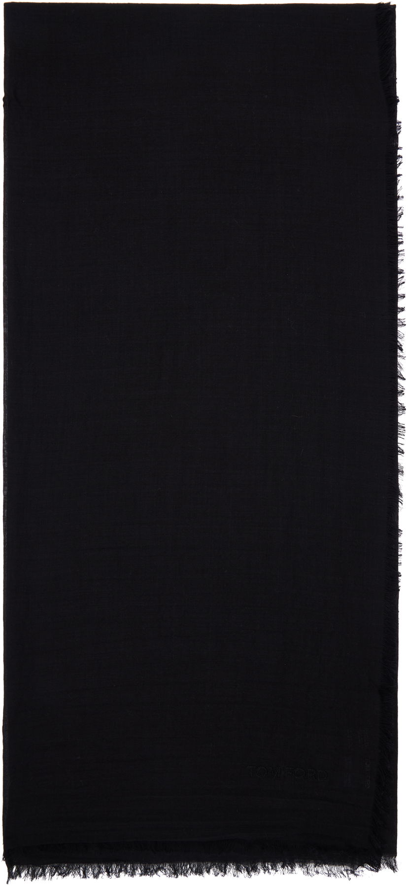 Halsduk Tom Ford Day Scarf Svart | SSD016-WSS22