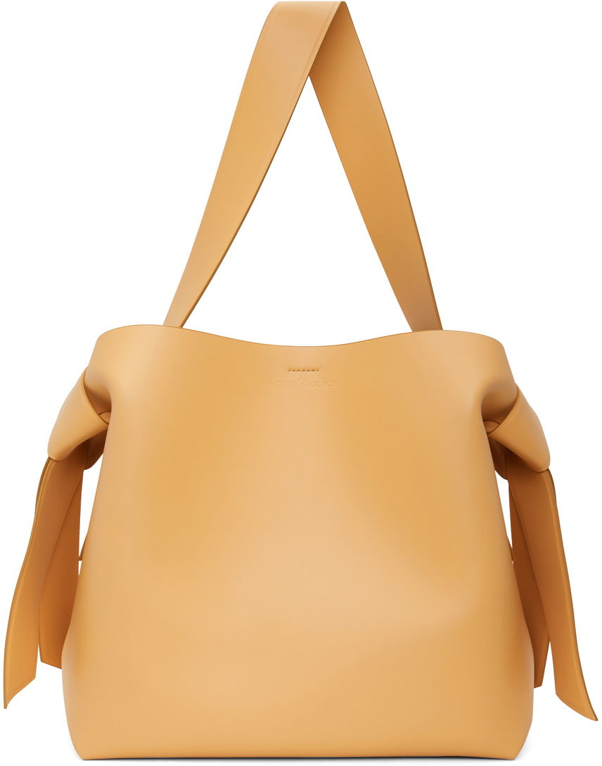 Axelväska Acne Studios Midi Musubi Shoulder Bag Beige | A10192-, 0