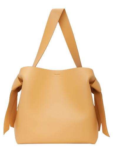 Axelväska Acne Studios Midi Musubi Shoulder Bag Beige | A10192-
