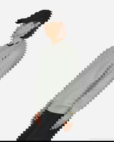 Sweatshirt Carhartt WIP Chase Sweatshirt Grå | I026383.00MXX, 3