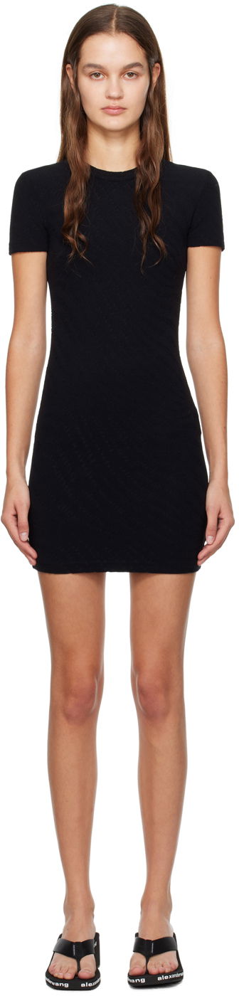 Klä Alexander Wang Jacquard Mini Dress Svart | 4CC1246235