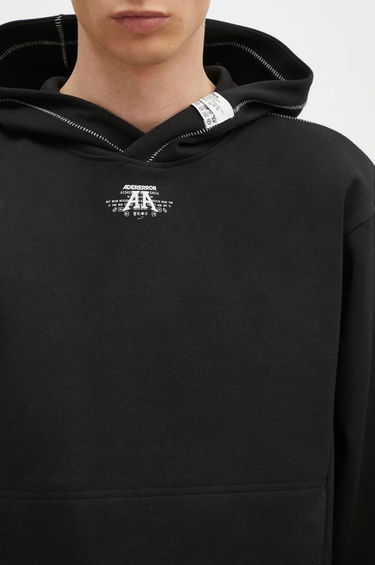Sweatshirt ADER ERROR Black Smooth Hoodie Svart | BN01SSHD0102, 3