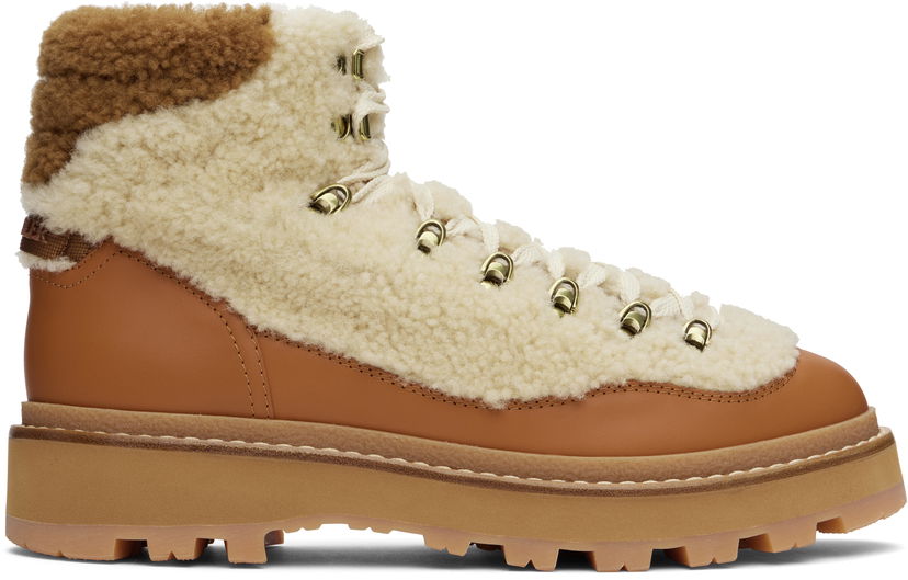 Kläder Moncler Moncler Peka Trek Boots Brun | J209B4F00130M4502