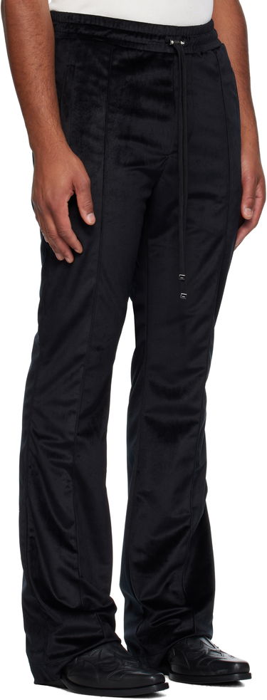 Träningsbyxor AMIRI AMIRI Velvet Flare Track Pants Svart | AMPATP1023, 1